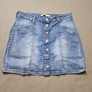 Miss Two Jean mini skirt